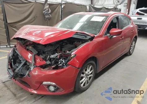 2015 Mazda Mazda3 I Grand Touring z USA, uszkodzony, nr VIN JM1BM1M74F1242125